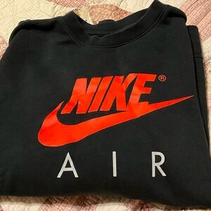 Nike Air black sweater athletics